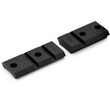 Warne Vapor Aluminum Base Set Matte Black Winchester Model 70