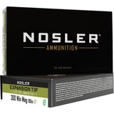 Nosler Expansion Tip Rifle Ammunition 300 Win. Mag. 180 gr. ET SP 20 rd. Nosler Expansion Tip Rifle Ammunition 300 Win. Mag. 180 gr. ET SP 20 rd.