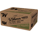 Winchester USA M855 Rifle Ammo 5.56 62 gr. FMJ 500 rd. Winchester USA M855 Rifle Ammo 5.56 62 gr. FMJ 500 rd.