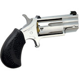 NAA Pug Revolver 22 WMR Stainless/Black 1 in. 5 rd. XS Tritium NAA Pug Revolver 22 WMR Stainless/Black 1 in. 5 rd. XS Tritium