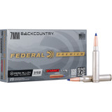 Federal Premium Rifle Ammo 7mm Backcountry 168 gr. Barnes LRX 20 rd.