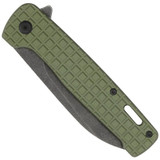 CobraTec Rhino Knife Folding Blade OD Green