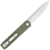 CobraTec Large Cayden Drop Serrated Folding Blade Knife