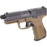 FMK G3 Threaded Barrel Pistol 9mm 4.5 in. Burnt Bronze w/ Glock Comp Sights 14rd