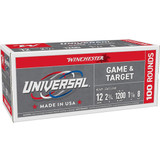 Winchester Universal Light Target Shotshell 12 ga. 2 3/4 in. 1 1/8 oz. 8 Shot 100 rd.