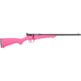 Savage Rascal Rifle 22 LR Pink Synthetic Threaded Barrel 1 rd.