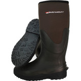 Paramount TREAD-LITE Rubber/Neoprene Knee Boot Brown