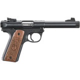 Ruger Mk IV 22/45 Collector Series Pistol 22 RL 5.5in Barrel 10rd Magazine Blued Wood Stocks