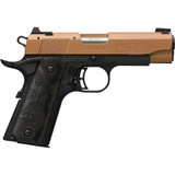 Browning 1911 Black Label Pistol 22 LR. 3 5/8 in. 10+1 Copper