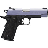 Browning 1911 Black Label Pistol 380 ACP. 3 5/8 in. 8+1 Crushed Orchid