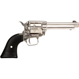 Heritage Rough Rider Revolver 22 LR. 4.75 in. Nickel Wood Grip 6 Shot