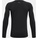 Boys' UA Base 2.0 Crew Black--Pitch Gray
