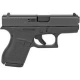 Glock G42 Pistol 380 ACP 6+1 Black Polymer 3.25 in. RH