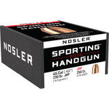 Nosler Sporting Handgun Pistol Bullet Jacketed Hollow Pnt 250pk