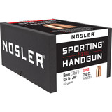 Nosler Sporting Handgun Pistol Bullet Jacketed Hollow Pnt 250pk