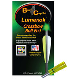 Lumenok Crossbow Nocks Green Flat Gold Tip 3 pk. Lumenok Crossbow Nocks Green Flat Gold Tip 3 pk.
