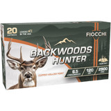 Fiocchi Backwoods Hunter Rifle Ammo 6.5 Creedmoor 120 gr. CHP 20 rd. Fiocchi Backwoods Hunter Rifle Ammo 6.5 Creedmoor 120 gr. CHP 20 rd.