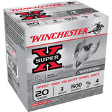 Winchester Super-X Xpert Pheasant Steel 20 ga. 3 in. 1 oz. 4 Shot 25 rd. Winchester Super-X Xpert Pheasant Steel 20 ga. 3 in. 1 oz. 4 Shot 25 rd.