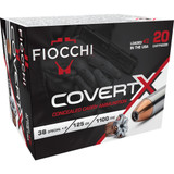 Fiocchi CovertX Pistol Ammo 38 Spc. +P 125 gr. JHP 20 rd. Fiocchi CovertX Pistol Ammo 38 Spc. +P 125 gr. JHP 20 rd.