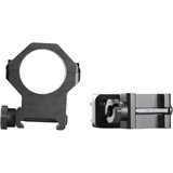 Weaver Classic 4Hole Skeleton Rings Matte Black 1" XXHigh Clamshell Pack Weaver Classic 4Hole Skeleton Rings Matte Black 1" XXHigh Clamshell Pack