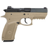 IWI Jericho 941 Enhanced Polymer Side Pistol 9mm 3.8 in. FDE 17 rd. IWI Jericho 941 Enhanced Polymer Side Pistol 9mm 3.8 in. FDE 17 rd.