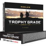 Nosler Trophy Grade Rifle Ammunition 338 Lapua 300 gr. AB SP 20 rd. Nosler Trophy Grade Rifle Ammunition 338 Lapua 300 gr. AB SP 20 rd.