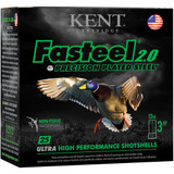 Kent Fasteel 2.0 Precision Plated Steel Load 12 ga. 3 in. 1 1/4 oz. 3 Shot 25 rd. Kent Fasteel 2.0 Precision Plated Steel Load 12 ga. 3 in. 1 1/4 oz. 3 Shot 25 rd.