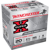Winchester Super-X Heavy Game Load 20 ga. 2.75 in. 1 oz. 8 Shot 25 rd. Winchester Super-X Heavy Game Load 20 ga. 2.75 in. 1 oz. 8 Shot 25 rd.