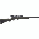 Savage Mark II FXP Package Rifle 22 LR 21 in. OD Green RH W/Scope