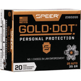 Speer Gold Dot Handgun Ammo 25 ACP 35 gr. HP 20 rd.