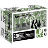 Remington Range Pistol Ammo 9mm 115 gr. FMJ 250 rd.
