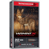 Winchester Varmint X Rifle Ammo 243 Win 65 gr. XP 20 rd. Winchester Varmint X Rifle Ammo 243 Win 65 gr. XP 20 rd.