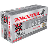 Winchester Super-X Pistol Ammo 38 Spl. 125 gr. Brass Enclosed Base 50 rd. Winchester Super-X Pistol Ammo 38 Spl. 125 gr. Brass Enclosed Base 50 rd.