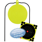 Birchwood Casey Ground Strike Combo Target 8 in. Plate/12-6 in. Shoot-N-C Birchwood Casey Ground Strike Combo Target 8 in. Plate/12-6 in. Shoot-N-C