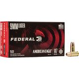 Federal American Eagle Pistol Ammo 9mm Luger 147 gr. FMJ 50 rd. Federal American Eagle Pistol Ammo 9mm Luger 147 gr. FMJ 50 rd.