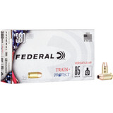 Federal Train + Protect Pistol Ammo 380 ACP 85 gr. JHP 50 rd. Federal Train + Protect Pistol Ammo 380 ACP 85 gr. JHP 50 rd.