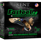 Kent Fasteel Precison Plated Steel Load 12ga. 3 1/2in. 1 1/2oz. BB 2 25 rd. Kent Fasteel Precison Plated Steel Load 12ga. 3 1/2in. 1 1/2oz. BB 2 25 rd.
