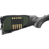 Allen Adjustable Buttstock Shell Holder Green/Black w/Pocket