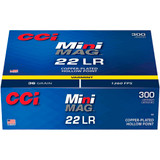 CCI Mini-Mag Rimfire Ammo 22 LR 36 gr. CPHP 300 rd. CCI Mini-Mag Rimfire Ammo 22 LR 36 gr. CPHP 300 rd.