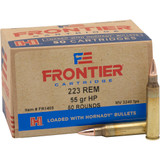 Hornady Frontier Rifle Ammo 223 Rem. 55 gr. Hollow Point Match 50 rd. Hornady Frontier Rifle Ammo 223 Rem. 55 gr. Hollow Point Match 50 rd.