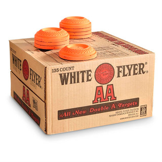 White Flyer Clay Targets Orange 135 pk