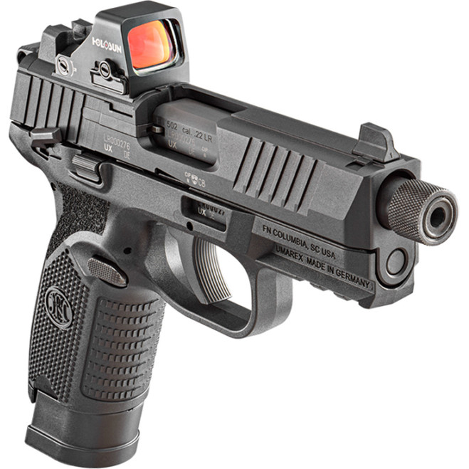 FN 502 Tactical Pistol 22 LR. 4.5 in. Black 15+1 Rd.