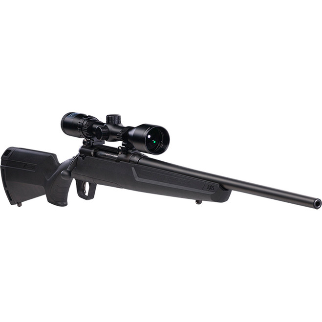 Savage Axis XP II Compact Package Rifle 400 Legend 18 in. Black w/ Scope RH Savage Axis XP II Compact Package Rifle 400 Legend 18 in. Black w/ Scope RH