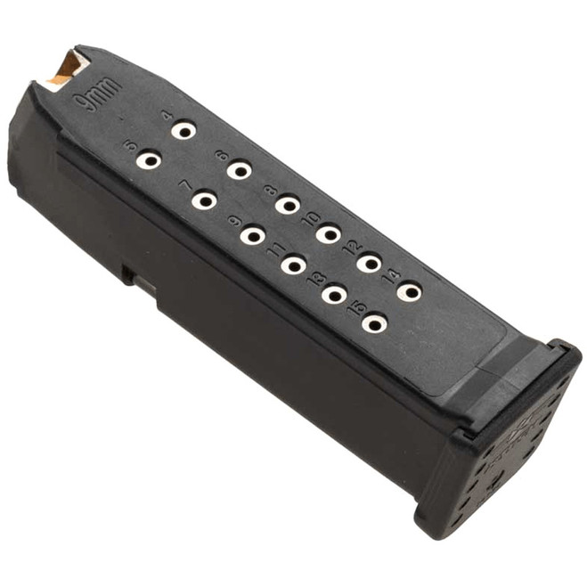 XTech Steel Reinforced Magazine 2 pk.17 rd. 9mm Glock 17 Black