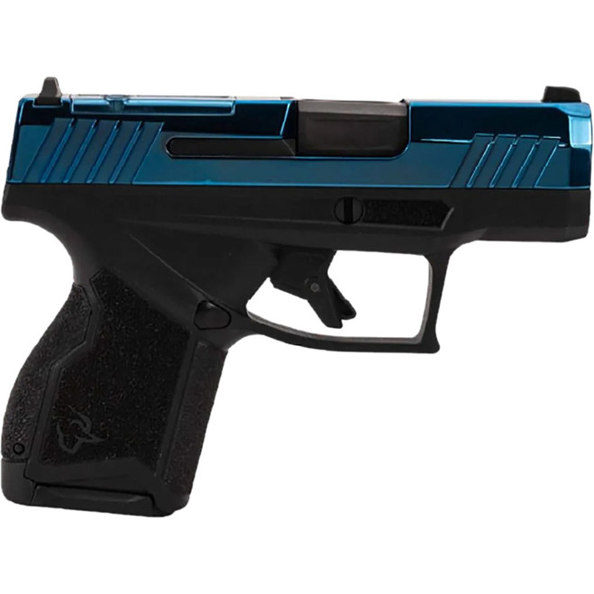 Taurus GX4 Pistol 9mm 3 in. Black Frame / PVD Blue Slide 10 rd.
