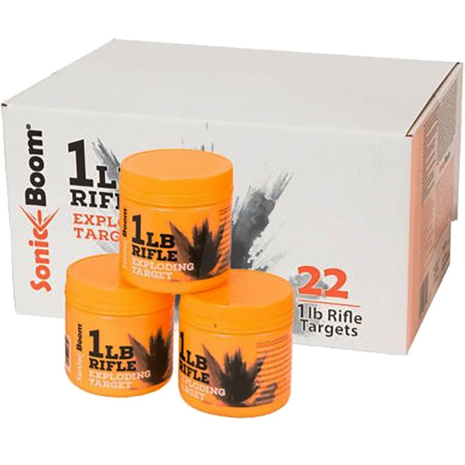 Sonic Boom Exploding Rifle Targets 1 lb. 22 pk. Sonic Boom Exploding Rifle Targets 1 lb. 22 pk.