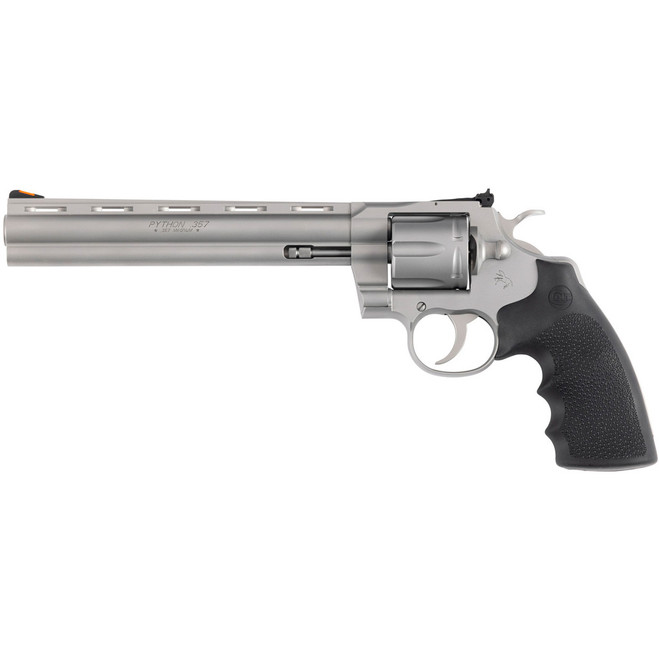 Colt Python Revolver 357 Mag 8 in. Matte Stainless 6 rd. Colt Python Revolver 357 Mag 8 in. Matte Stainless 6 rd.