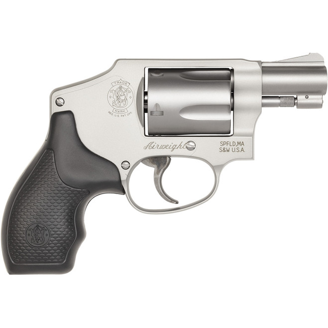 Smith and Wesson 642 Revolver 38 Spl 1-7/8in Barrel 5rd Stainless No Lock Smith and Wesson 642 Revolver 38 Spl 1-7/8in Barrel 5rd Stainless No Lock