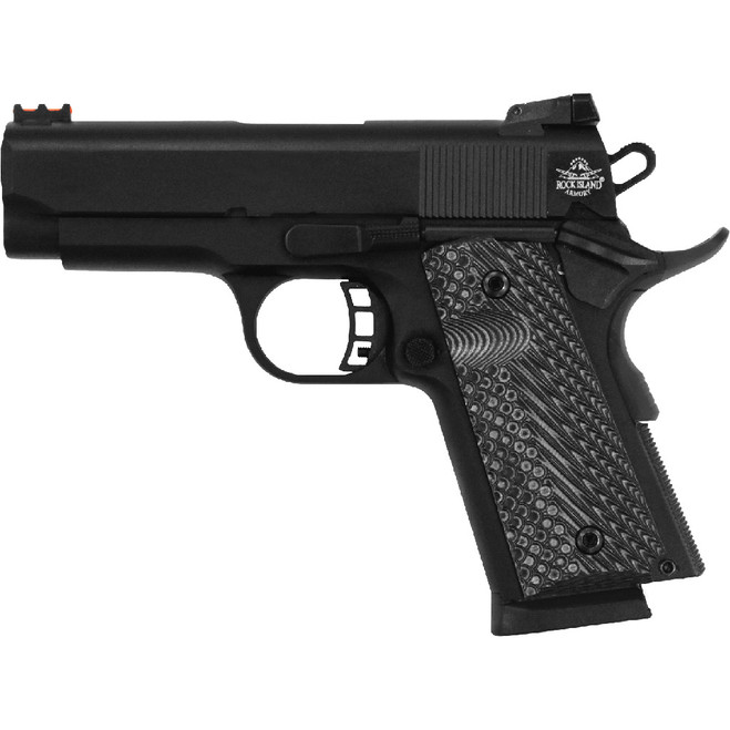 Rock Island TAC Ultra CS 1911 Pistol 9mm 3.6 in. Black Parkerized