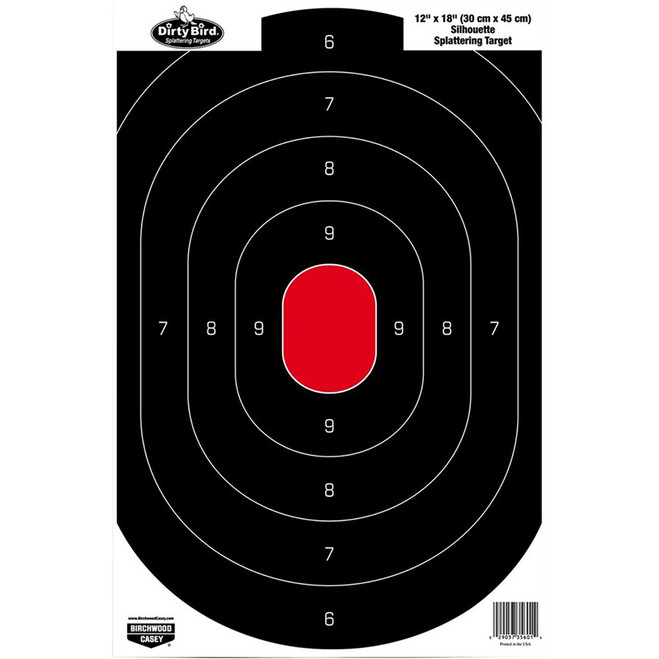 Birchwood Casey Dirty Bird Target Silhouette 12x18 in. 8 pk. Birchwood Casey Dirty Bird Target Silhouette 12x18 in. 8 pk.